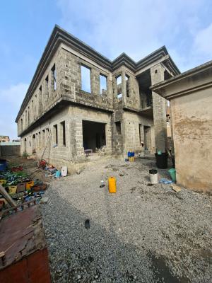 Solid Uncompleted 5bedroom Duplex with 2units 3bedroom, By Dominos Pizza, Ago Palace, Isolo, Lagos, Detached Duplex for Sale