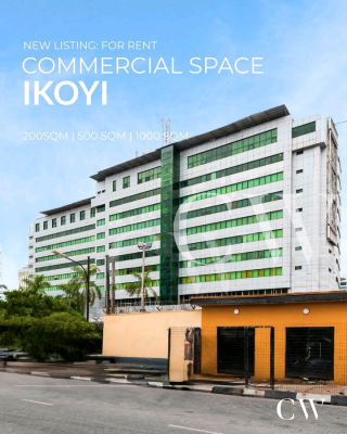 200 Sqm, 500 Sqm, 1000 Sqm Commercial Space Available T in Ikoy, Ikoyi, Lagos, Office Space for Rent