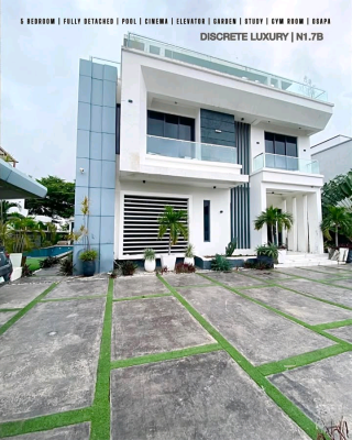 Discreet Luxury  Osapa  Lekki. This 5 Bedroom Home Offers The Privac, Osapa, Lekki, Lagos, House for Sale