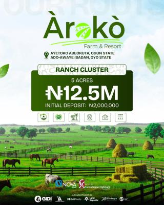 Ranch Cluster, Ranch Cluster Is Situated Aiyetoro Abeokuta, Abeokuta North, Ogun, Commercial Land for Sale