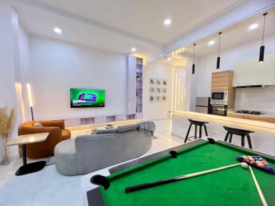Beautiful 2 Bedroom with Snooker, Ikate, Lekki, Lagos, Flat / Apartment Short Let