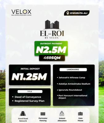 Own Plots, El Roi Estate Igwuruta School Road, Igwurita Ali, Ikwerre, Rivers, Land for Sale