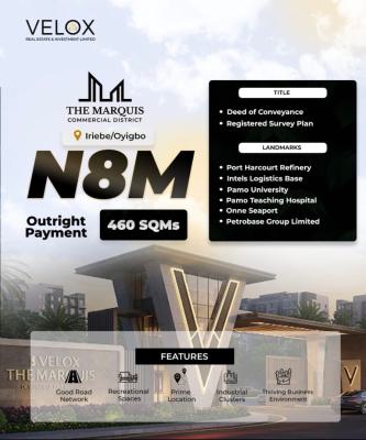 Invest Early. Own The Future at The Marquis Commercial District, The Marquis Commercial District Iriebe, Port Harcourt, Obio-akpor, Rivers, Land for Sale
