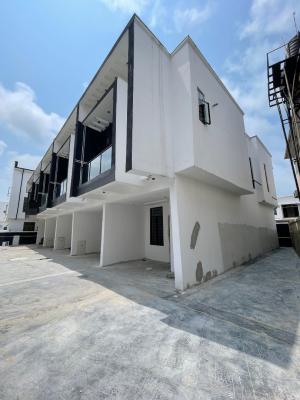 Elegant 4 Bedroom Terrace Duplex with Bq in Secure Estate, Chevron, Lekki, Lagos, Terraced Duplex for Sale