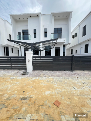 Cost Effective 4 Semi-detached Duplex with Bq in a Serene Environment, Orchid, Lekki, Lagos, Semi-detached Duplex for Sale