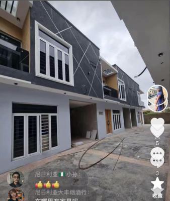 4 Bedroom Terrace Duplex  Semi Furnished with Ac/ Fridge / Washing M, Agbaoku Estate, Ikeja, Lagos, Terraced Duplex for Rent