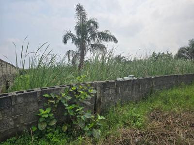 Partly Fenced Plot of Land Measuring 510sqm, University View Estate, Sangotedo, Ajah, Lagos, Residential Land for Sale