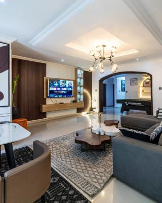 Available for Get Together (max of 15 Guests)*  New 3bedroom Apartment, Off Admiralty, Lekki Phase 1, Lekki, Lagos, Detached Duplex Short Let