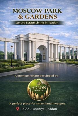 Estate Land, Moscow Park and Garden, Okiki, Moniya, Akinyele, Oyo, Mixed-use Land for Sale