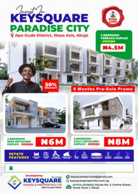 Buy and Build Estate Land, Apo Gude District Paradise City, Apo, Abuja, Residential Land for Sale