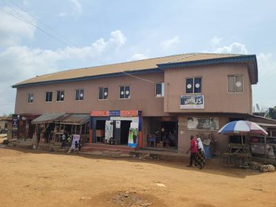 Block of 8 Units of Shops with a Hall Upstairs, Ibafo, Ogun, Plaza / Complex / Mall for Sale