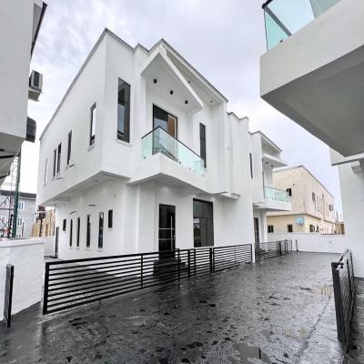 Newly Built 4 Bedrooms Semi-detached House with Bq, Sangotedo, Ajah, Lagos, Semi-detached Duplex for Sale