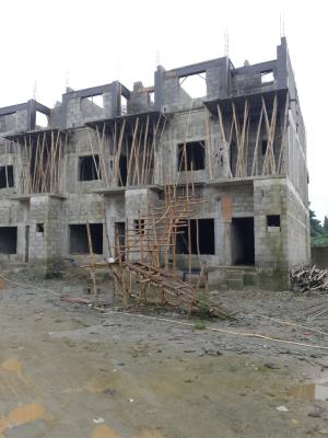 Carcass 5 Bedroom Terrace, Utako, Abuja, Terraced Duplex for Sale