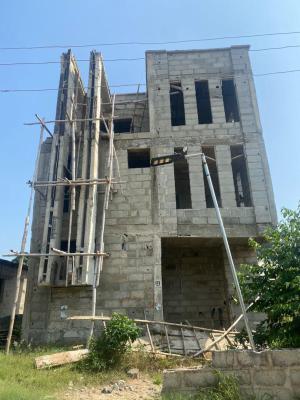 Elegantly Crafted Uncompleted Structure of 5 Bedroom Duplex, Blessing Estate, Ibeshe, Ikorodu, Lagos, House for Sale