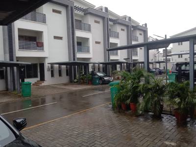 Completely Furnished and Serviced Four Bedroom Terraced Duplex with Bq, Jabi, Abuja, Terraced Duplex for Rent