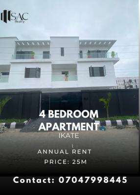 4bedroom, Ikate Lagos State, Ikate, Lekki, Lagos, Detached Duplex for Rent