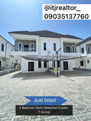 Lovely 4 Bedroom Semi Detached Duplex with Bq, Orchid, Lekki, Lagos, Semi-detached Duplex for Sale