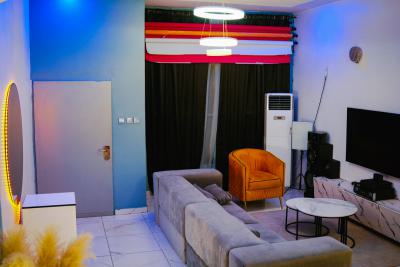 a Room in a Terraced Duplex, 42 Chief Labi Ishola-lemomu Street Lekki Scheme 2, Lekki, Lagos, Terraced Duplex Short Let