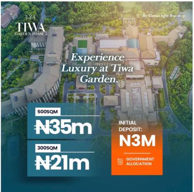 Luxury Tiwa Garden Phase 2, By Eleran Igbe Bus Stop, Epe, Lagos, Residential Land for Sale
