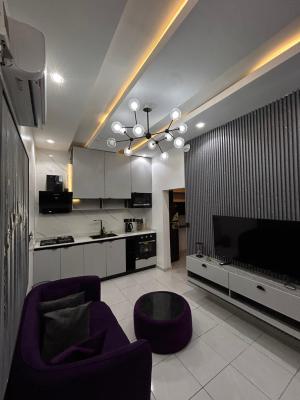Plum Haven, One Bedroom Cozy 1 Bedroom Apartment with Smart Lock, Vi, Oniru, Victoria Island (vi), Lagos, Mini Flat (room and Parlour) Short Let