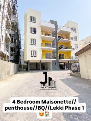 Brand New 4 Bedroom Maisonette Home, Lekki Phase 1, Lekki, Lagos, House for Sale