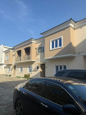 Serviced 4 Bedroom Terrace House with a Bq, Off Agungi Road, Agungi, Lekki, Lagos, Terraced Duplex for Rent