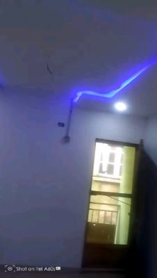 a Relatively New and Standard Roomself Con, Upstairs with Pop, Off Market Street, Shomolu, Lagos, Self Contain (single Rooms) for Rent