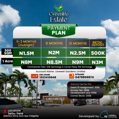 Affordable Plots of Mixed-use Land, Green Life Estate, Epe, Lagos, Mixed-use Land for Sale