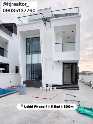 Stunning 5 Bedroom Detached Duplex with Swimming Pool and Bq, Lekki Phase 1, Lekki Phase 1, Lekki, Lagos, Detached Duplex for Sale