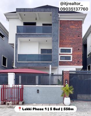 Lovely 5 Bedroom Detached Duplex with Bq, Lekki Phase 1, Lekki Phase 1, Lekki, Lagos, Detached Duplex for Sale