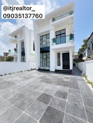 Contemporary 5 Bedroom Detached Duplex with Swimming Pool and Bq, Chevron, Lekki, Lagos, Detached Duplex for Sale