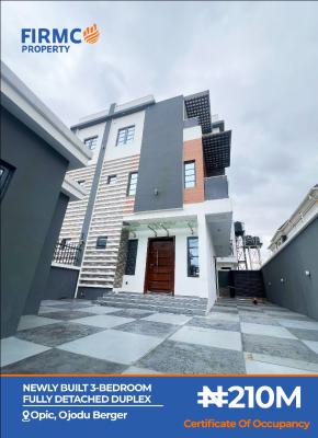 Elegantly Built 3 Bedroom Fully Detached Duplex in Opic, Ojodu Berger, Enjoy Luxurious Comfort Here in, Ojodu Berger, Ojodu, Lagos, Detached Duplex for Sale