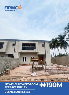 Ultra Modern 4-bedroom Terrace Duplex in Santos Estate, Ikeja, Ikeja, Lagos, Terraced Duplex for Sale