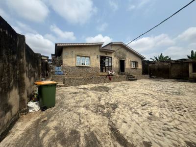 Land Measuring 688.879sqm with a 6bedroom Bungalow on It, Secured Estate at Ogba Ikeja, Ogba, Ikeja, Lagos, Land for Sale