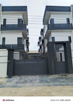 Newly Built Service 4 Bedroom Duplex with Bq with 2 Sitting Room, Bashorun Estate ,opp Fara Park, Tarred Road, Sangotedo, Ajah, Lagos, Terraced Duplex for Sale