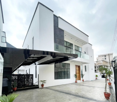 Self Service 4bedroom Fully Detached Duplex with Bq at Chevron By Jj a, Chevron Drive Lekki, Lekki, Lagos, Detached Duplex for Rent