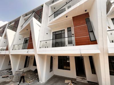 Newly Built 4 Bedroom Terrace with Bq in Lekki, Chisco Bus Stop, Ikate Elegushi, Lekki, Lagos, Terraced Duplex for Sale