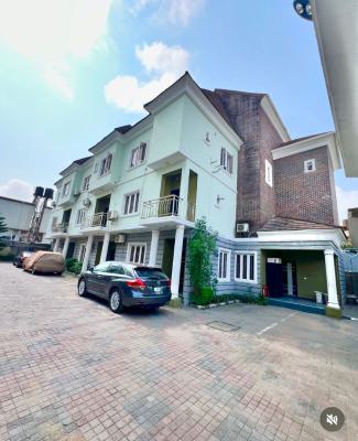 Well Maintained Service 4 Bedroom Terrace Duplex (no Bq), Osapa, Lekki, Lagos, Terraced Duplex for Rent