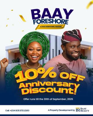 10% Annivesary Discount on 2 Bedroom Bungalow, Omituntun Estate Ajoda Town, Alakia, Ibadan, Oyo, Detached Bungalow for Sale