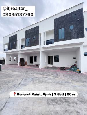 Lovely 3 Bedroom Terrace Duplex with Bq, Ajah, Ajah, Lagos, Terraced Duplex for Sale