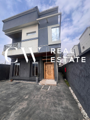 4-bed Detached Duplex with Bq, Osapa, Lekki, Lagos, Detached Duplex for Rent