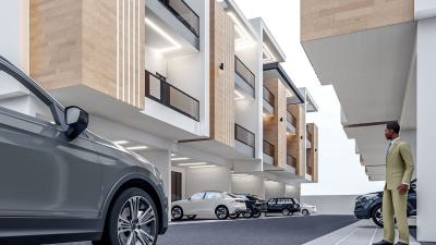 Contemporary and Luxurious 10 Units of Luxurious 5 Bedroom Terrace Wit, Off Gbagbanla ( Gated Close ), Ikate Lekki , Ikate Lekki, Ikate, Lekki, Lagos, Terraced Duplex for Sale