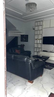 Semi-detached 4 Bedroom Apartment with Bq and Gate House, Orchid Road, Lekki Phase 2, Lekki, Lagos, Semi-detached Duplex for Rent