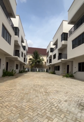 Newly Built 5 Bedroom Terrace Duplex with a Room Bq, Life Camp, Abuja, Terraced Duplex for Rent