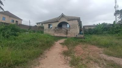 Completed 2 Bedrooms Flat on 2 Plots of Table and Dry Land with C of O, Off Fagbenro Road, Agric, Ikorodu, Lagos, Detached Bungalow for Sale