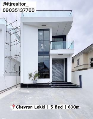 Contemporary 5 Bedroom Detached Duplex with Swimming Pool and Bq, Chevron, Lekki, Lagos, Detached Duplex for Sale