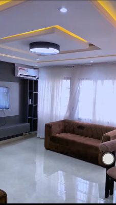 Full Furnished 3 Bedroom Flat at Off, Off Toyin Street, Ikeja, Lagos, Flat / Apartment for Rent