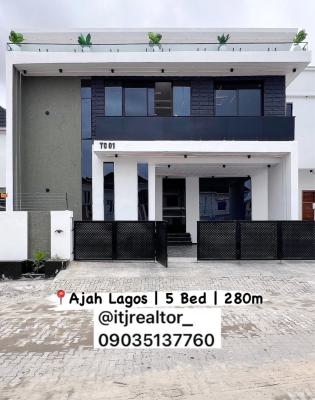 Contemporary 4 Bedroom Detached Duplex with Bq, Ajah, Ipaja, Lagos, Detached Duplex for Sale