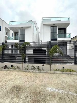 Contemporary Fully Detached Duplex with Rooftop Terrace, Cinema,& Pool, Chevron Drive. Secure and Serene Estate, Lekki, Lagos, Detached Duplex for Sale