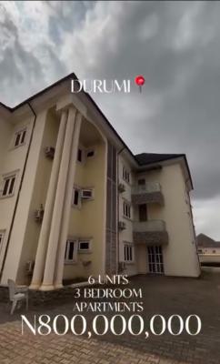 6units of 3bedroom, Durumi, Abuja, Block of Flats for Sale